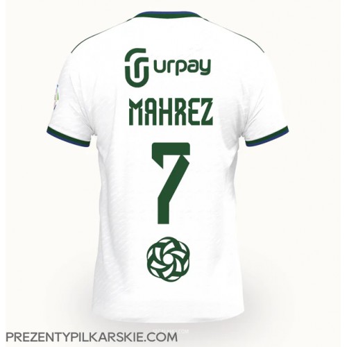 Stroje piłkarskie Al-Ahli Riyad Mahrez #7 Koszulka Wyjazdowej 2023-24 Krótki Rękaw